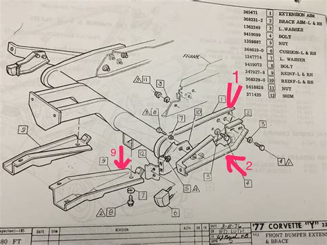 Front bumper for body mount removal - CorvetteForum - Chevrolet ...