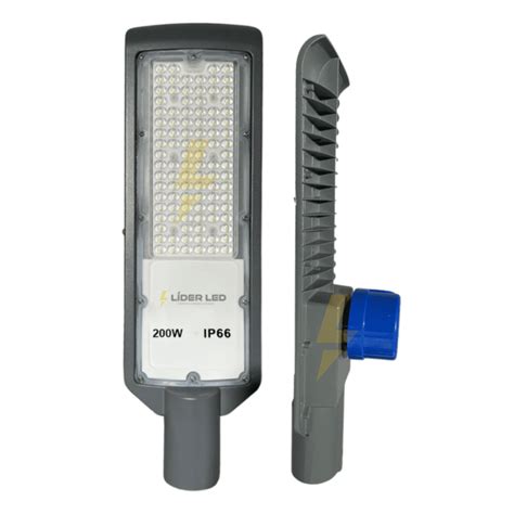 Lumin Ria P Blica Led Smd W Branco Frio C Fotoc Lula Ip L Der