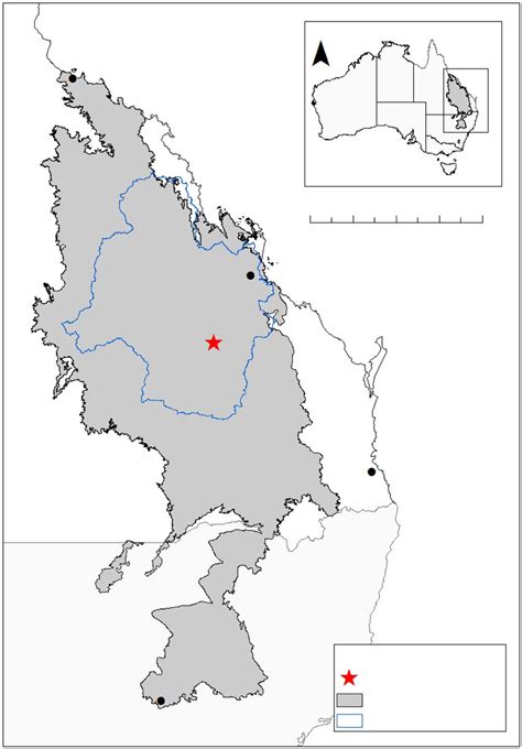 Location of the Brigalow Catchment Study within the Brigalow Belt ...