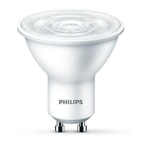 6 X Philips Led Ampoule Réflecteur 4 7w 50w Gu10 345lm Blanc Chaud