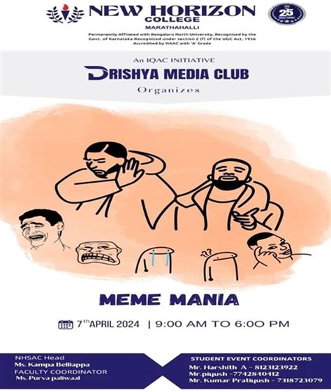 MEME MANIA - New Horizon College