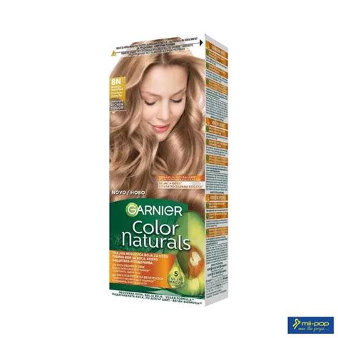 GARNIER FARBA ZA KOSU COLOR NATURAL NUDE MEDIUM BLONDE Mil Pop
