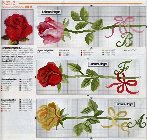 Meus Gr Ficos De Ponto Cruz Rosas Em Ponto Cruz