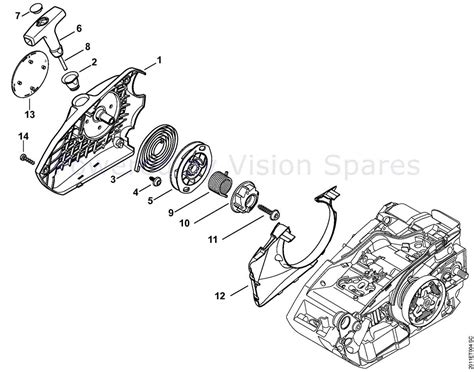 Your Guide To Understanding The Stihl Ms Tc Parts Diagram