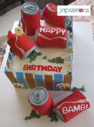 11 Cool Soda Can Birthday Cakes Photo Candy Bar Cake Soda Can