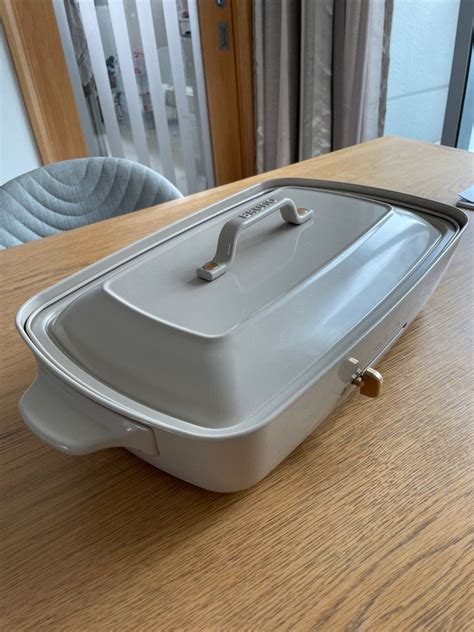 Bruno Hot Plate Grande Size TV Home Appliances Kitchen Appliances BBQ Grills Hotpots On