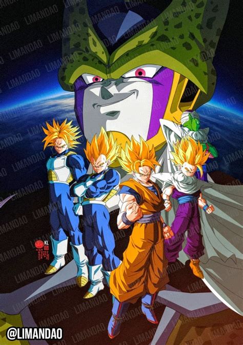 Saga Cell | Anime dragon ball goku, Anime dragon ball super, Dragon ball gt