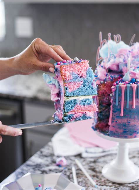 Cotton Candy Cake - Cake by Courtney