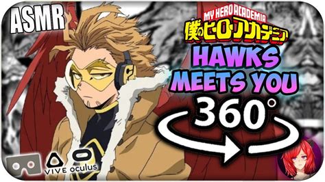 Hawks Meets You Asmr 360 My Hero Academia 360 Vr Youtube