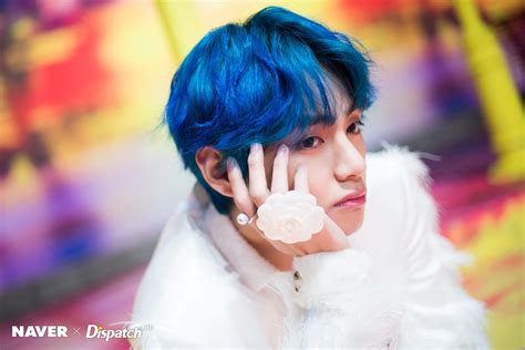 BTS V Blue Hair Wallpapers - Wallpaper Cave