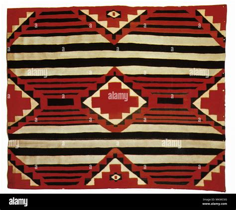 Navajo Chief Blanket Stock Photo Alamy