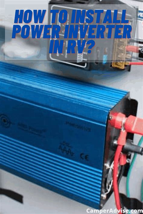 How To Install Rv Power Inverter Rv Inverter Installation Artofit