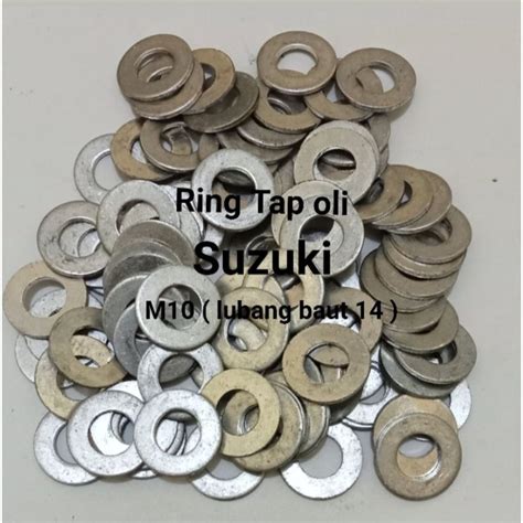 Jual Ring Tap Oli Suzuki Smash Alumunium M Lubang Baut