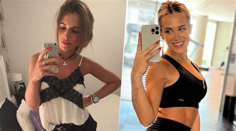 El antes y después de Camila Homs la modelo y ex pareja de Rodrigo De Paul