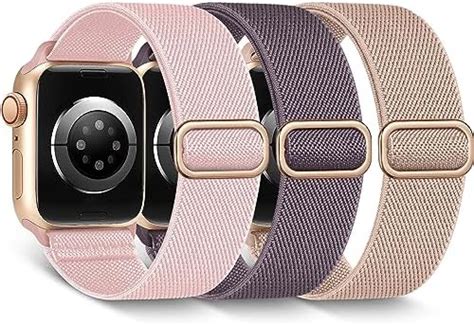 Amsky St Ck Elastisch Sport Band Kompatibel Mit Apple Watch Armband