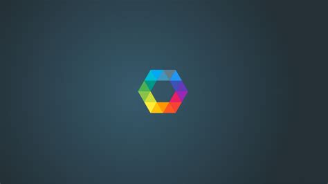 🔥 Free download Minimalism Hexagon Rainbow 4K Wallpapers [900x506] for your Desktop, Mobile ...