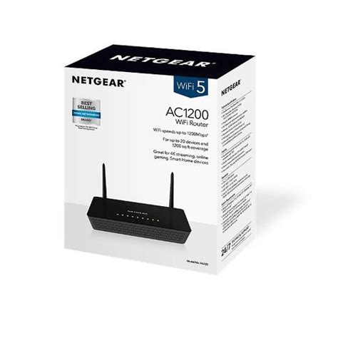 NETGEAR R6220 AC1200 Mbps DUAL BAND Gigabit Smart WiFi Router I