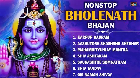 Nonstop Bholenath Bhajan New Shiv Bhajan 2023 Shiv Bhajans New