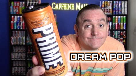 Prime S Orange Creamsicle Flavor Prime Dream Pop Energy Drink Review