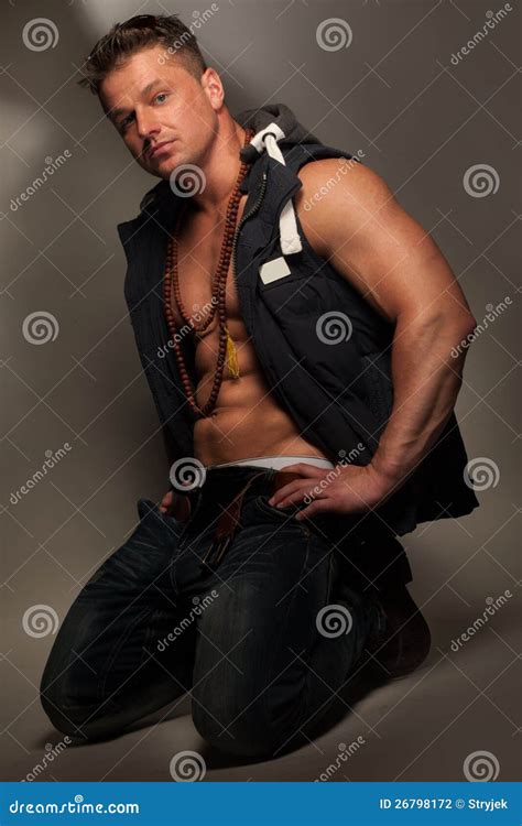 Handsome Macho Man Stock Photography Image