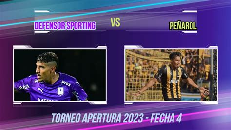 Peñarol Vs Boston River Apertura 2023 Fecha 3 Youtube