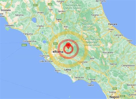 Scossa Di Terremoto Avvertita A Roma Epicentro A Ciciliano DATI INGV