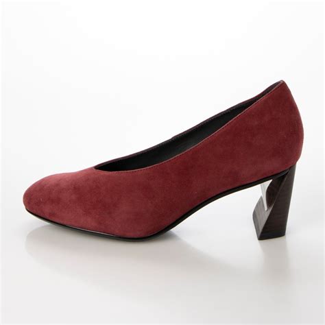 United Nude Zink Pump Mid Burgundy Waja Bazar