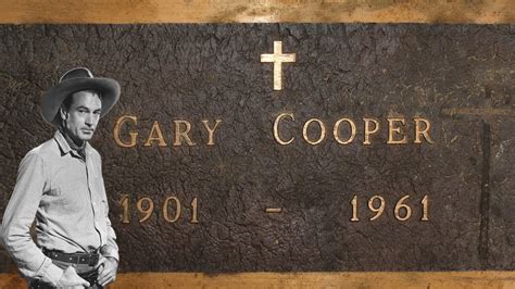 The Surprising Truth Behind Gary Cooper S Original Grave Marker YouTube