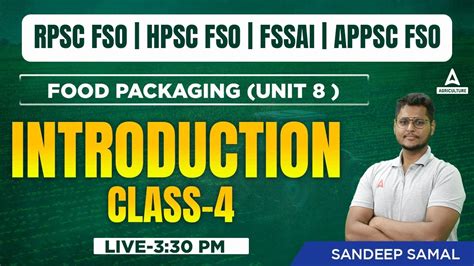 RPSC FSO HPSC FSO FSSAI Assistant APPSC FSO Food Packaging