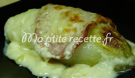 Endives gratinées au bacon