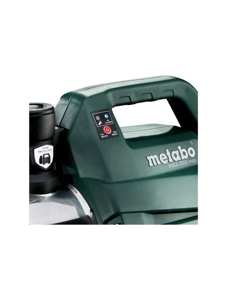 METABO Hauswasserautomat HWA 3500 Inox Fördermenge 3500 l h 1100 W