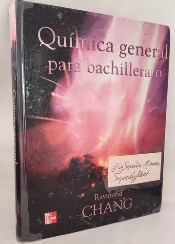 Quimica General Para Bachillerato Chang Env O Gratis