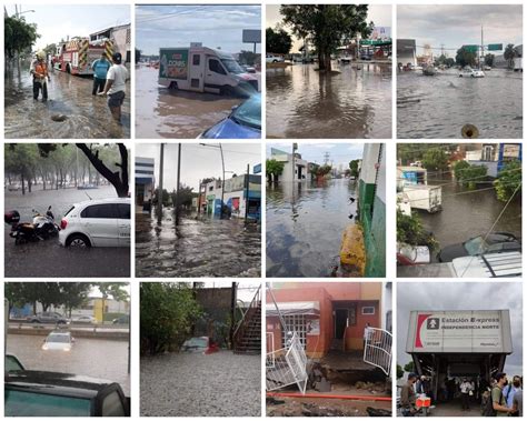 Lluvia Matutina Desata El Caos En Zmg Tr Fico Zmg