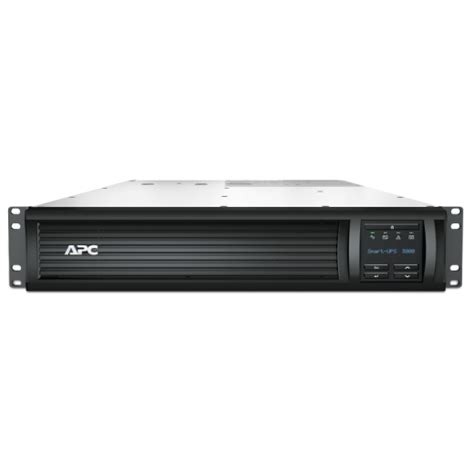 Apc Smart Ups 3kva 2700w Rackmount 2u 230v 8x Iec C13 1x Iec C19 Outlets Smartslot Avr Lcd