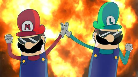 Mario And Luigi Bro Pros Super Mario Parody Youtube