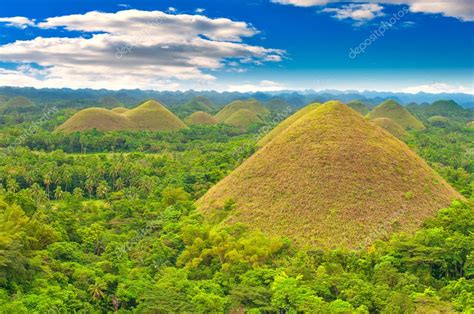 Chocolate hills, Philippines — Stock Photo © vitalytitov #8293551