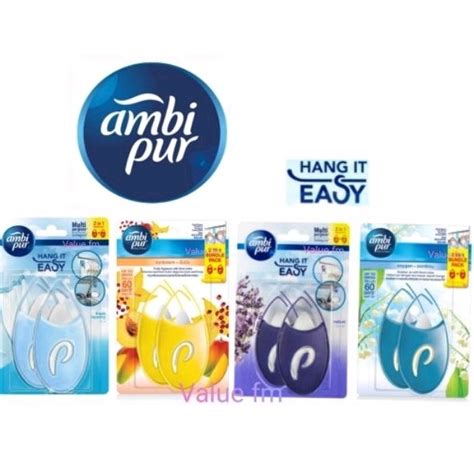 Ambi Pur Mini Fresh Hang It Easy Velvet 2 X 4 5ml Sweet Fruity