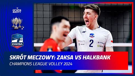 Skrót meczowy Grupa Azoty ZAKSA Kędzierzyn Koźle vs Halkbank Ankara