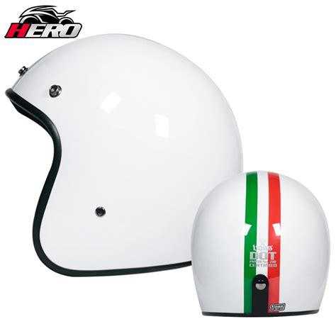 Retro Motorcycle Helmet Racing Motorcycle Helmet Fiberglass Retro Lightweight Open Helmet Sex