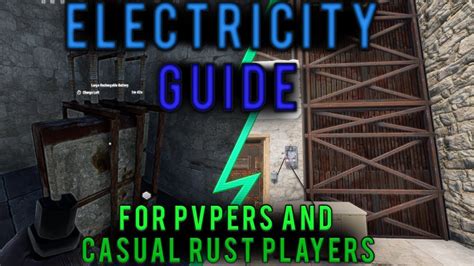 Rust Electricity Guide Youtube