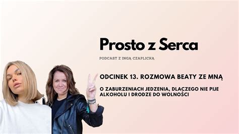 Rozmowa Beaty Ze Mn O Zaburzeniach Jedzenia Dlaczego Nie Pije