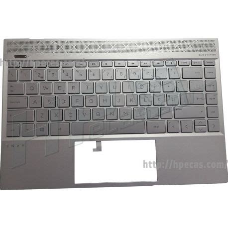 HP Envy 13 AH Top Cover Teclado Português Backlight em Natural