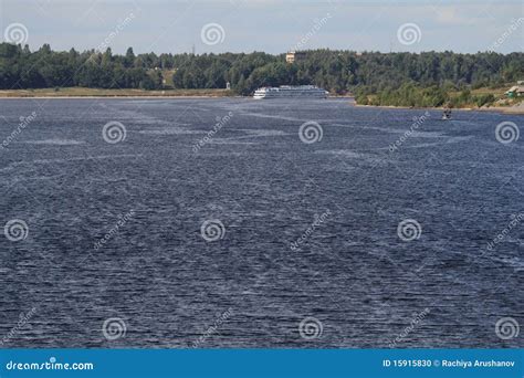 Volga River stock photo. Image of panorama, city, landscape - 15915830