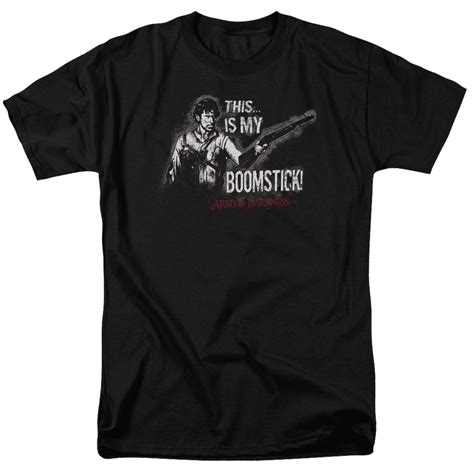 Army Of Darkness Boomstick Mens Regular Fit T Shirt Ebay