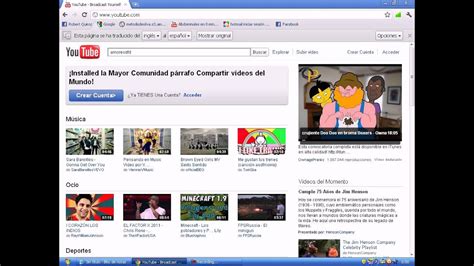 como entrar a mi cuenta de youtube - YouTube