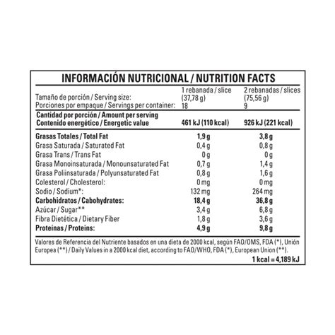 Pan Empacado Integral Multigrano Oroweat Paquete 680 G Auto Mercado