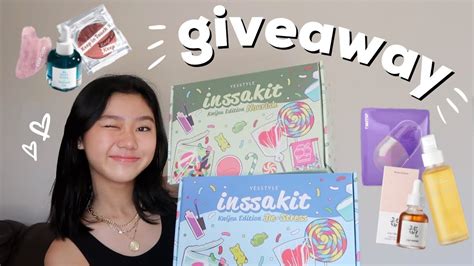 Yesstyle Inssakit Unboxing Giveaway Youtube