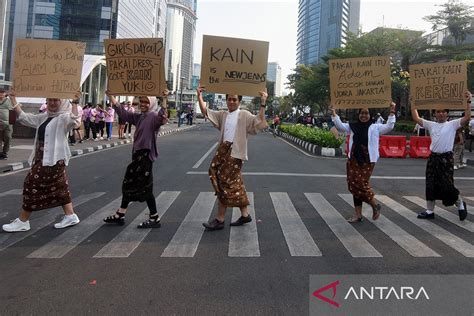 Kampanye Penggunaan Wastra Nusantara Antara News