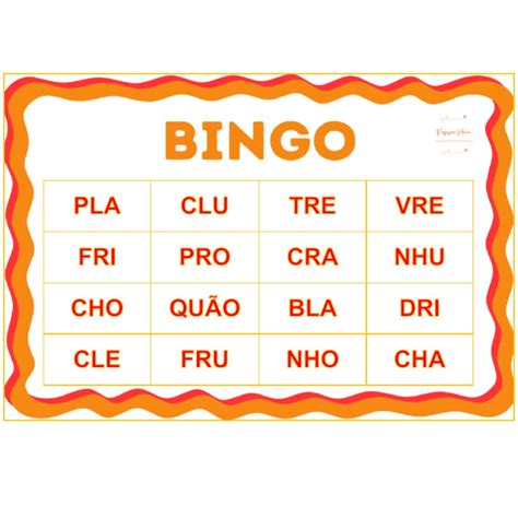 Cartelas Bingo S Labas Complexas Baixar Pdf De Verloop Io