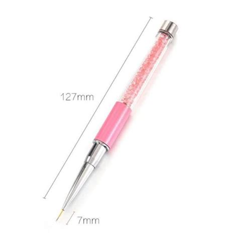 Fs Brosse A Ongles Stylo De Dessin Ultra Fin En Cristal Sculpt